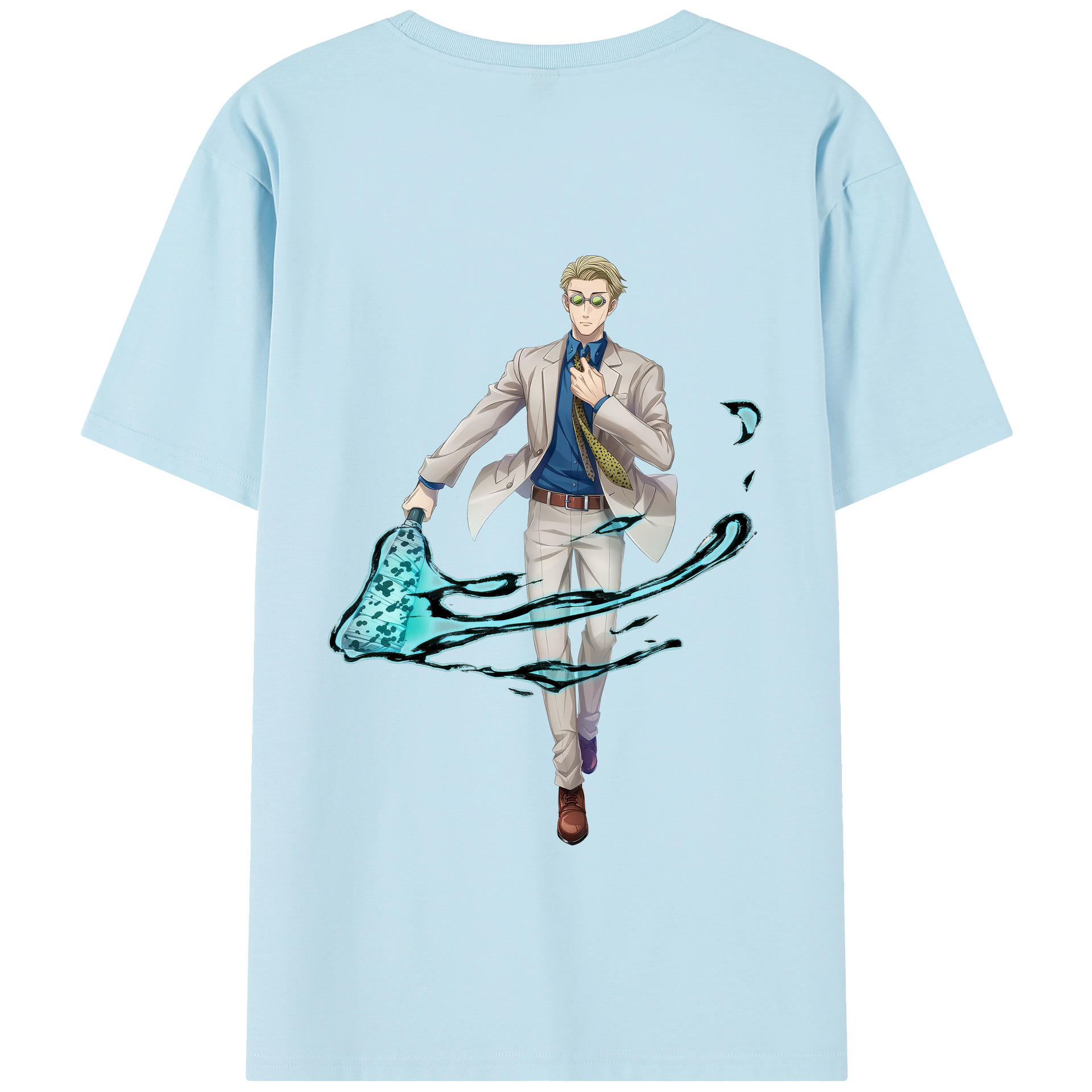 （画像用） 呪術廻戦 Jujutsu Kaisen 綿100％半袖Tシャツ（背面プリント）